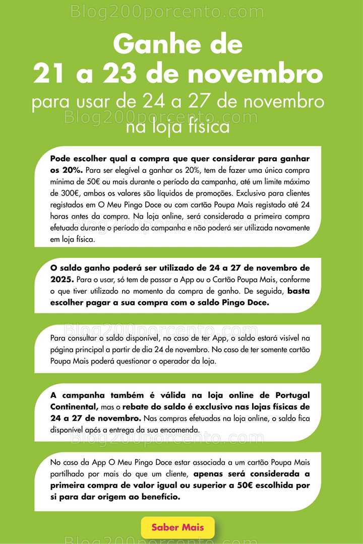 Antevisão Folheto PINGO DOCE Promoções Fim de Semana - 21 a 24 novembro
