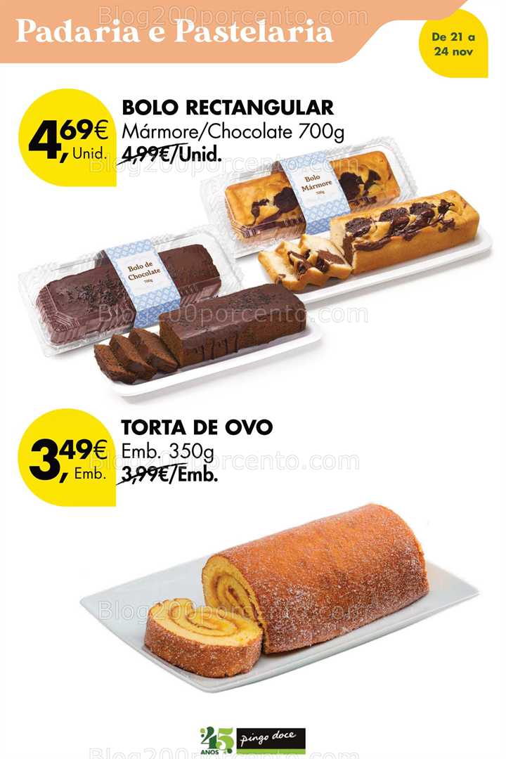 Antevisão Folheto PINGO DOCE Promoções Fim de Semana - 21 a 24 novembro
