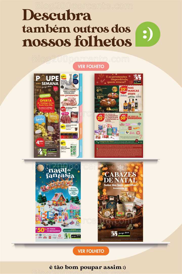 Antevisão Folheto PINGO DOCE Promoções Fim de Semana - 21 a 24 novembro