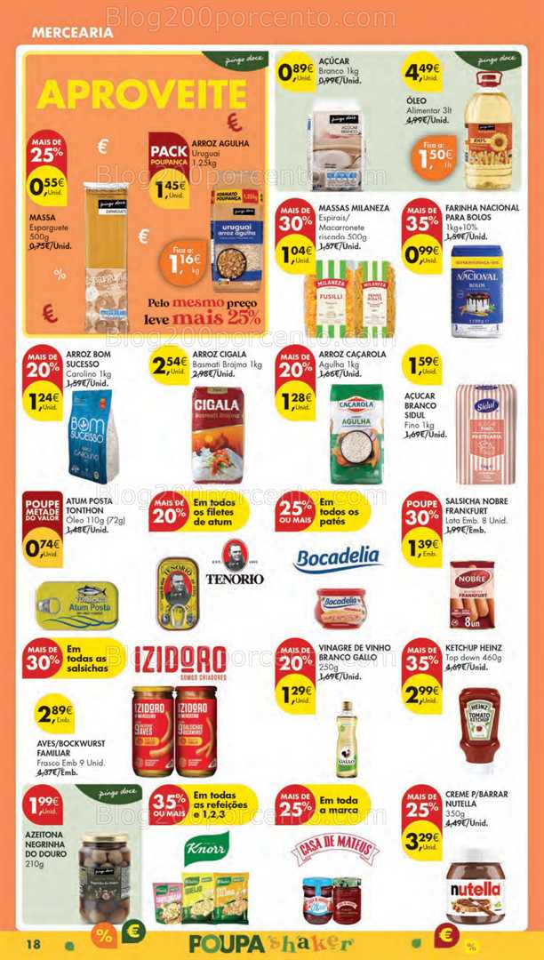 Antevisão Folheto PINGO DOCE Lojas Pequenas Promoções de 18 a 24 novembro