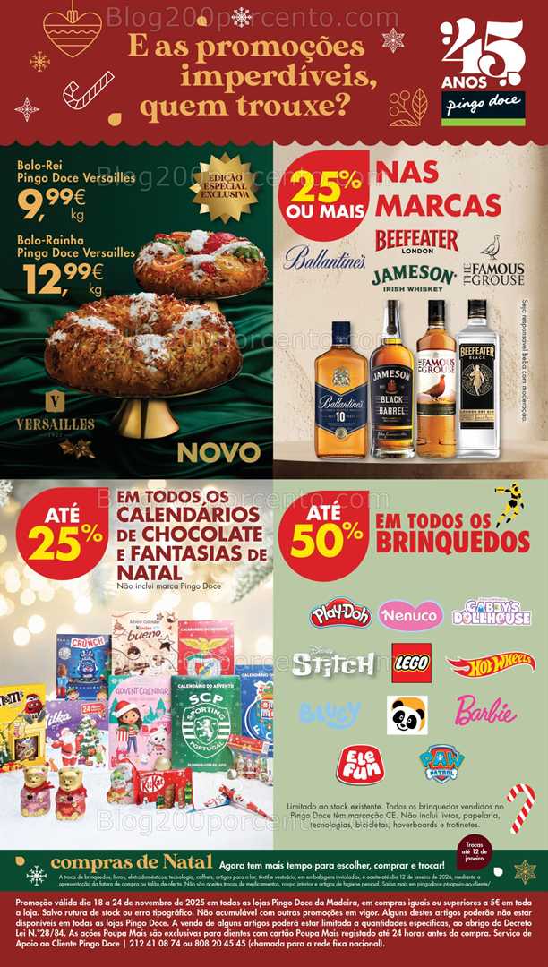 Antevisão Folheto PINGO DOCE Madeira Promoções de 18 a 24 novembro