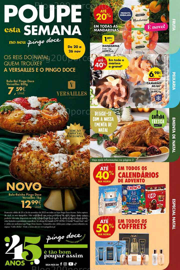 Antevisão Folheto PINGO DOCE Açores Promoções de 20 a 26 novembro