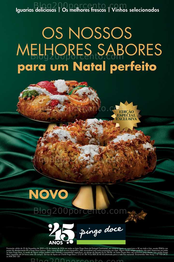 Antevisão Folheto PINGO DOCE Catálogo Natal Promoções de 25 novembro a 5 janeiro