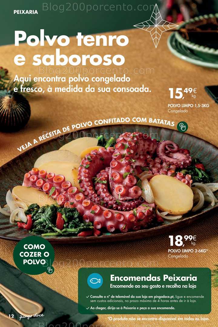Antevisão Folheto PINGO DOCE Catálogo Natal Promoções de 25 novembro a 5 janeiro