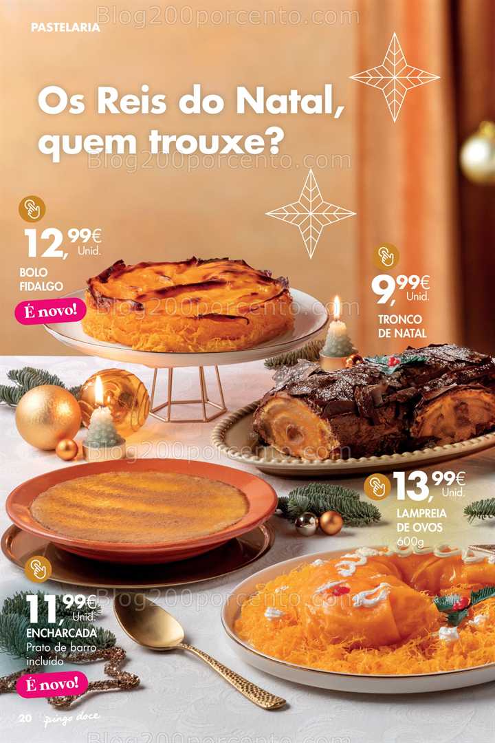 Antevisão Folheto PINGO DOCE Catálogo Natal Promoções de 25 novembro a 5 janeiro