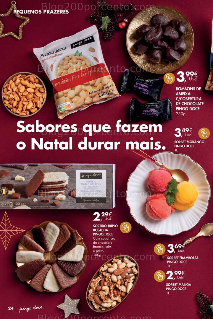 Antevisão Folheto PINGO DOCE Catálogo Natal Promoções de 25 novembro a 5 janeiro