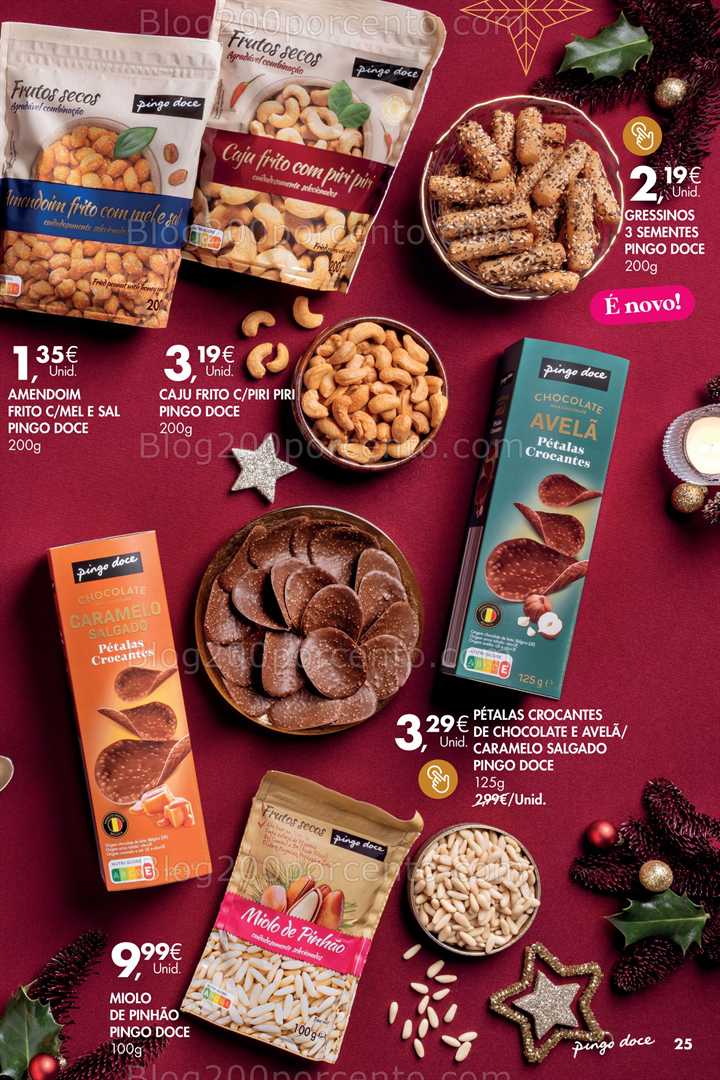 Antevisão Folheto PINGO DOCE Catálogo Natal Promoções de 25 novembro a 5 janeiro