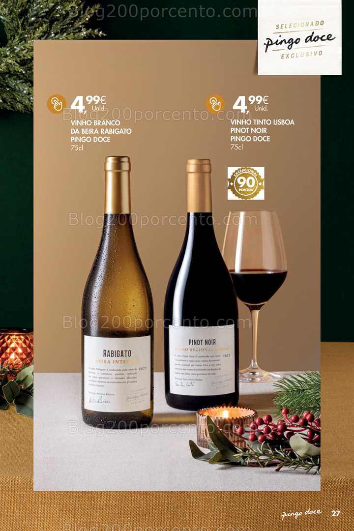 Antevisão Folheto PINGO DOCE Catálogo Natal Promoções de 25 novembro a 5 janeiro