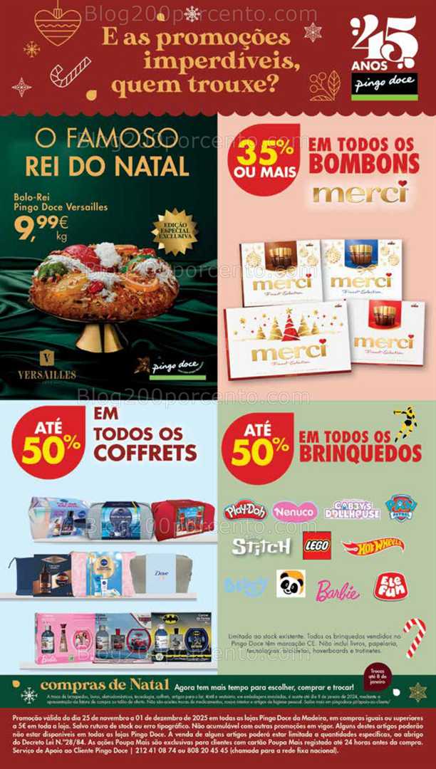 Antevisão Folheto PINGO DOCE Madeira Promoções de 25 novembro a 1 dezembro