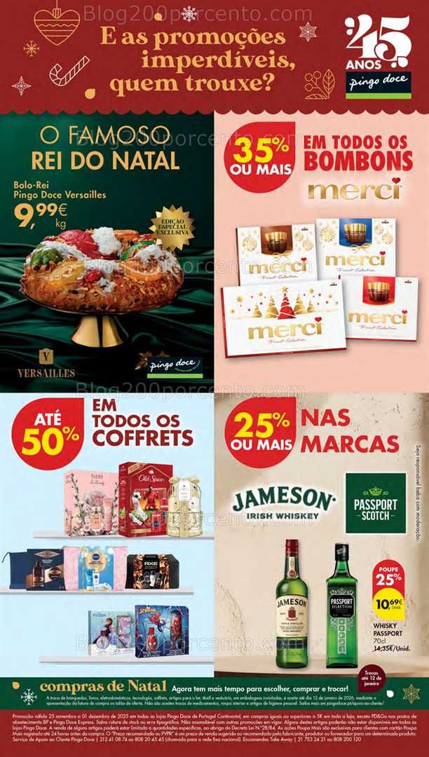 Antevisão Folheto PINGO DOCE Lojas Pequenas Promoções de 25 novembro a 1 dezembro