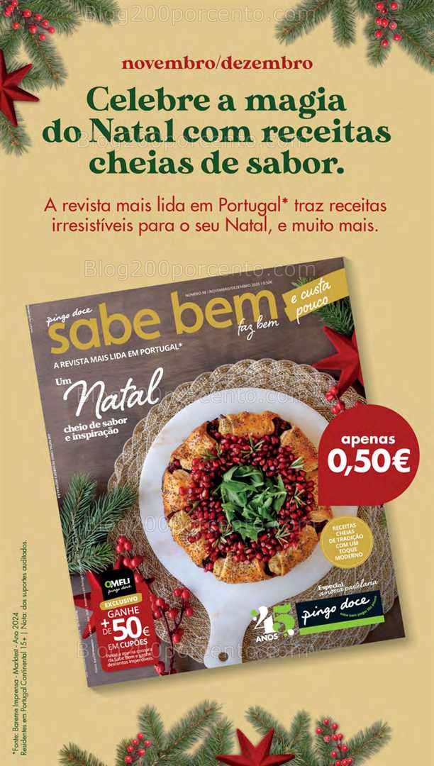 Antevisão Folheto PINGO DOCE Lojas Pequenas Promoções de 25 novembro a 1 dezembro