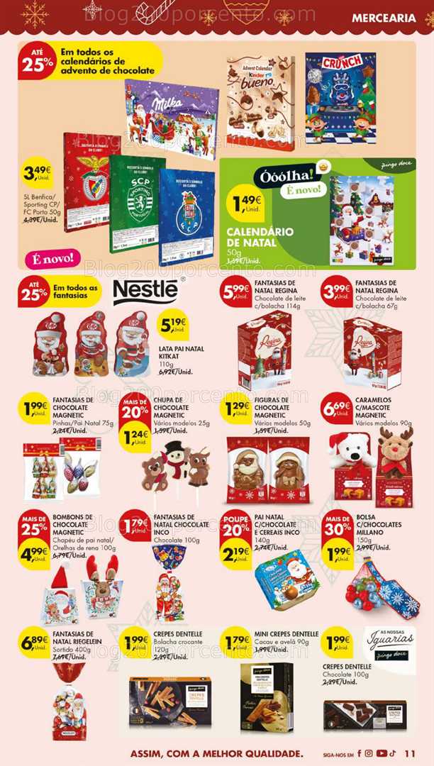 Antevisão Folheto PINGO DOCE Lojas Grandes Promoções de 25 novembro a 1 dezembro