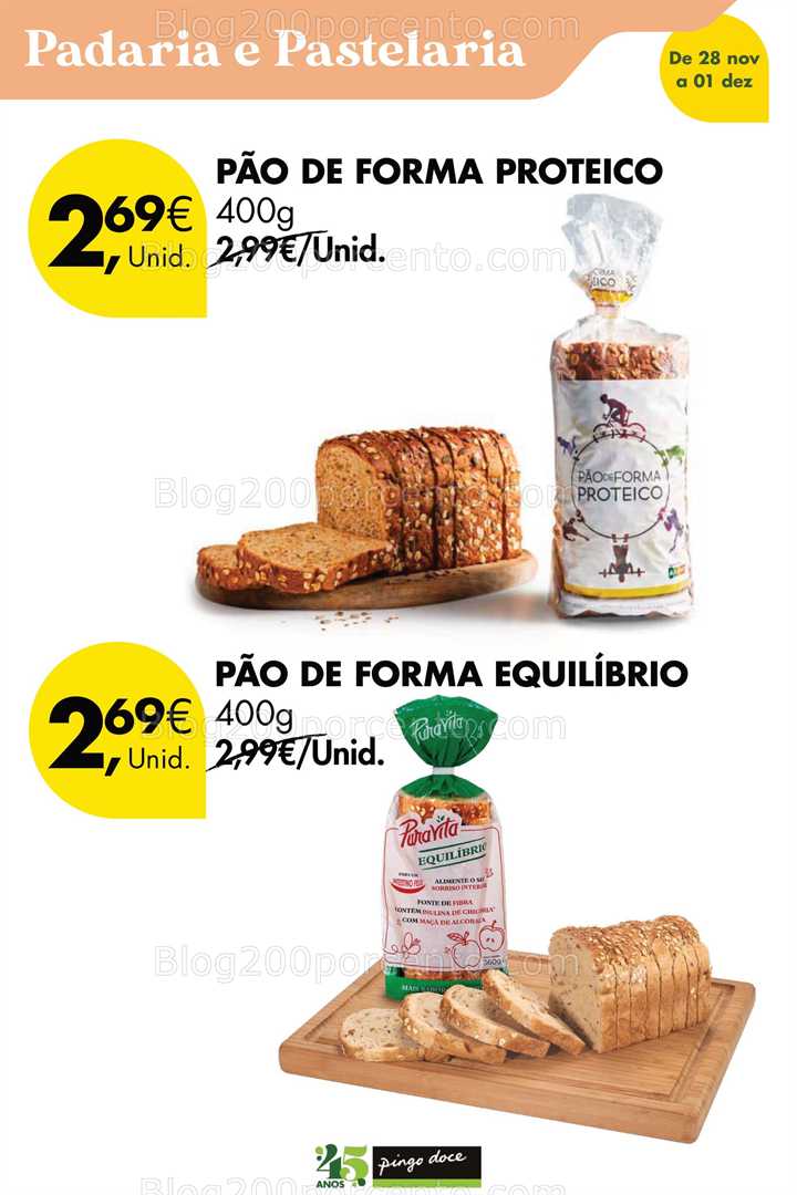 Antevisão Folheto PINGO DOCE Promoções Fim de Semana - 28 novembro a 1 dezembro