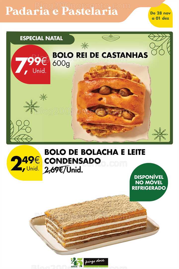 Antevisão Folheto PINGO DOCE Promoções Fim de Semana - 28 novembro a 1 dezembro