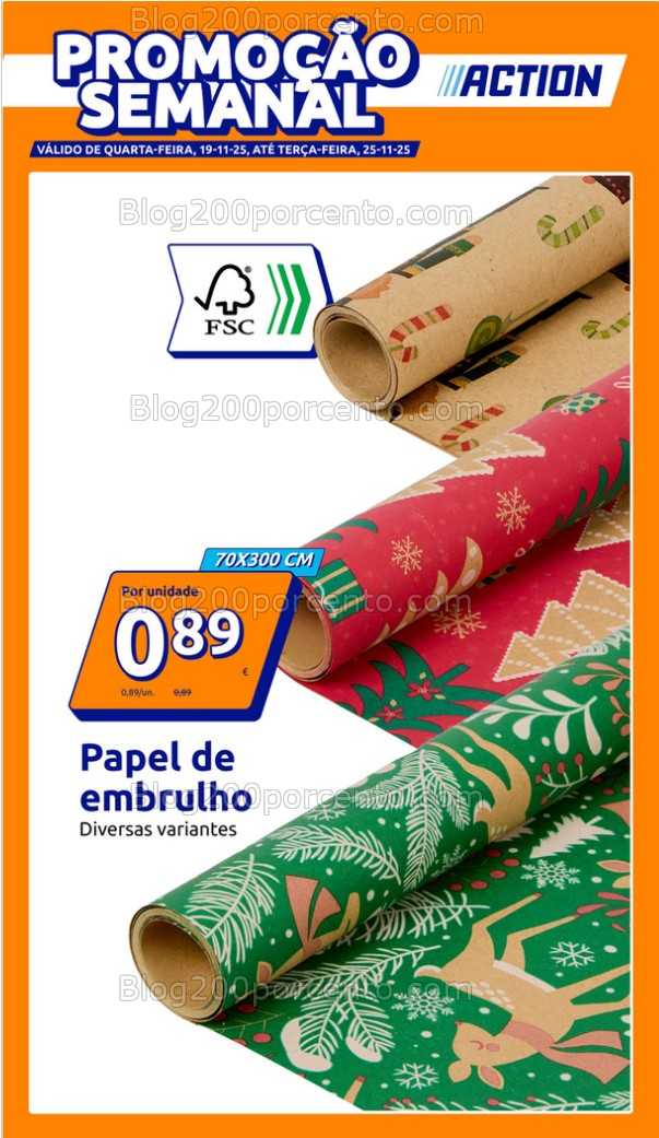 Antevisão Folheto ACTION Promoções de 19 a 25 novembro