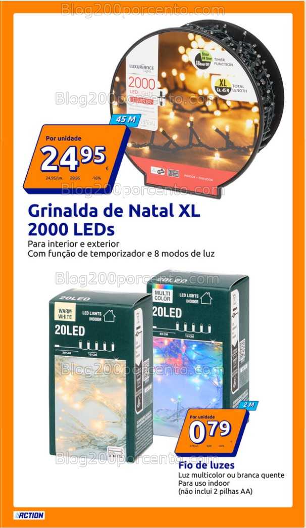 Antevisão Folheto ACTION Promoções de 19 a 25 novembro