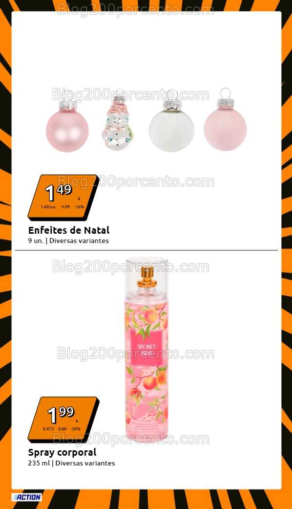 Antevisão Folheto ACTION Black Friday Promoções de 25 novembro a 2 dezembro