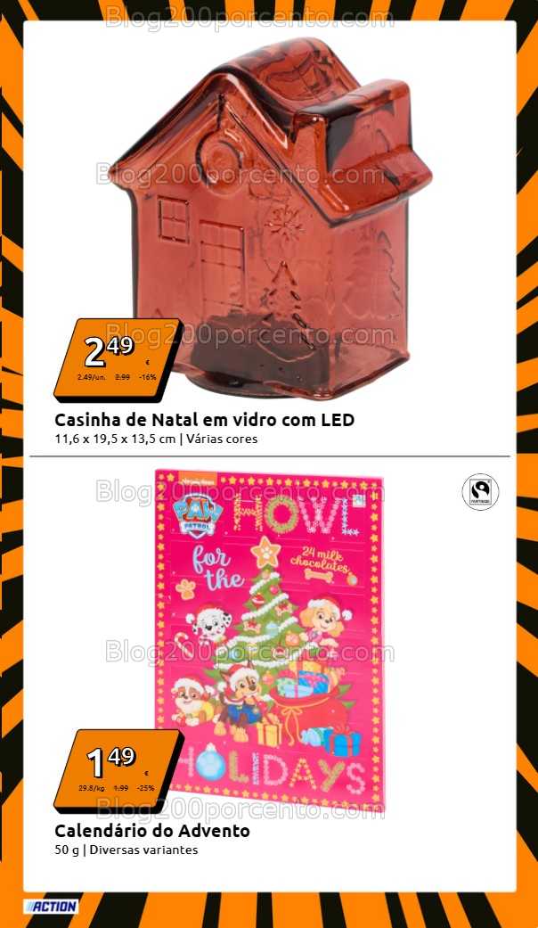 Antevisão Folheto ACTION Black Friday Promoções de 25 novembro a 2 dezembro