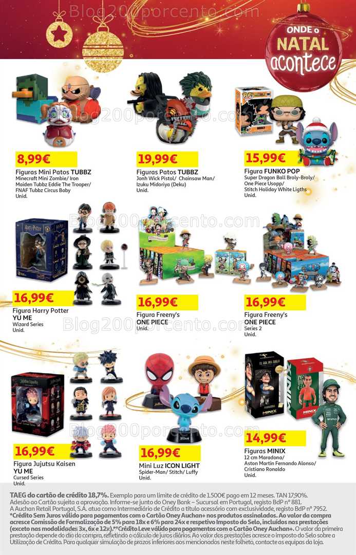 Antevisão Folheto AUCHAN Promoções de 18 novembro a 4 dezembro