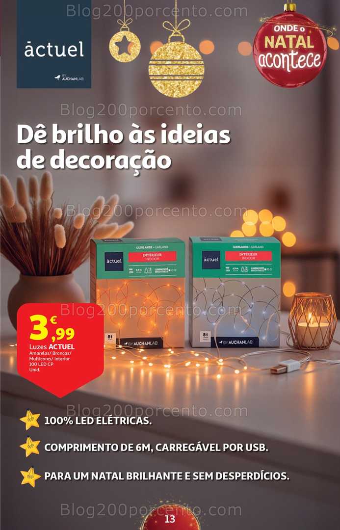 Antevisão Folheto AUCHAN Promoções de 18 novembro a 4 dezembro