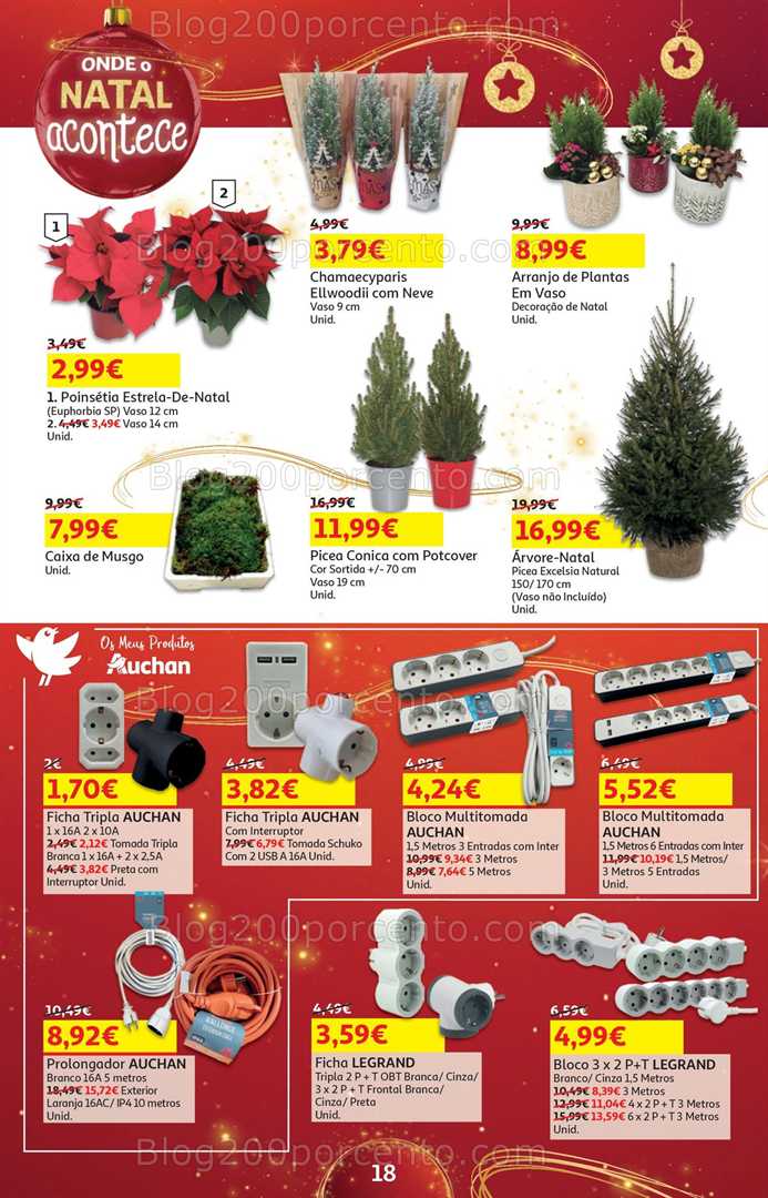 Antevisão Folheto AUCHAN Promoções de 18 novembro a 4 dezembro