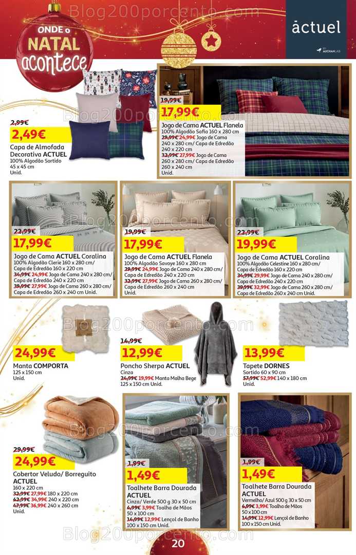 Antevisão Folheto AUCHAN Promoções de 18 novembro a 4 dezembro