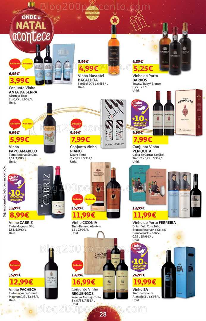 Antevisão Folheto AUCHAN Promoções de 18 novembro a 4 dezembro