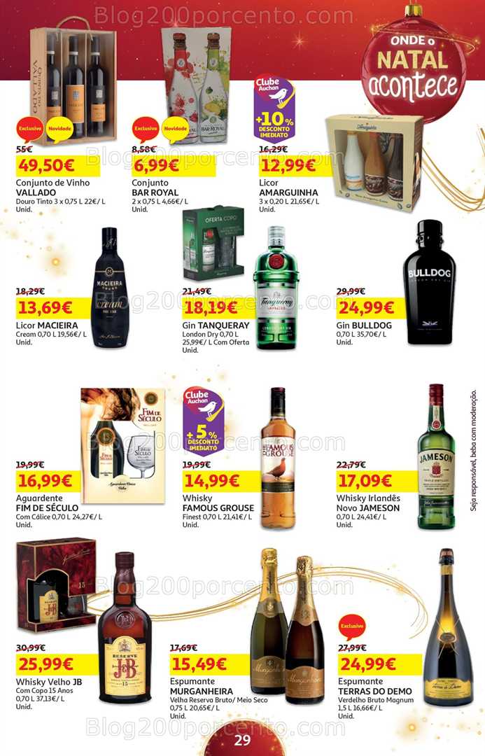 Antevisão Folheto AUCHAN Promoções de 18 novembro a 4 dezembro