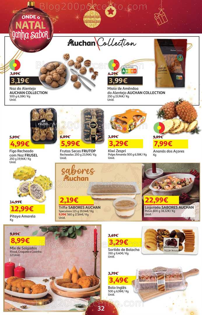 Antevisão Folheto AUCHAN Promoções de 18 novembro a 4 dezembro
