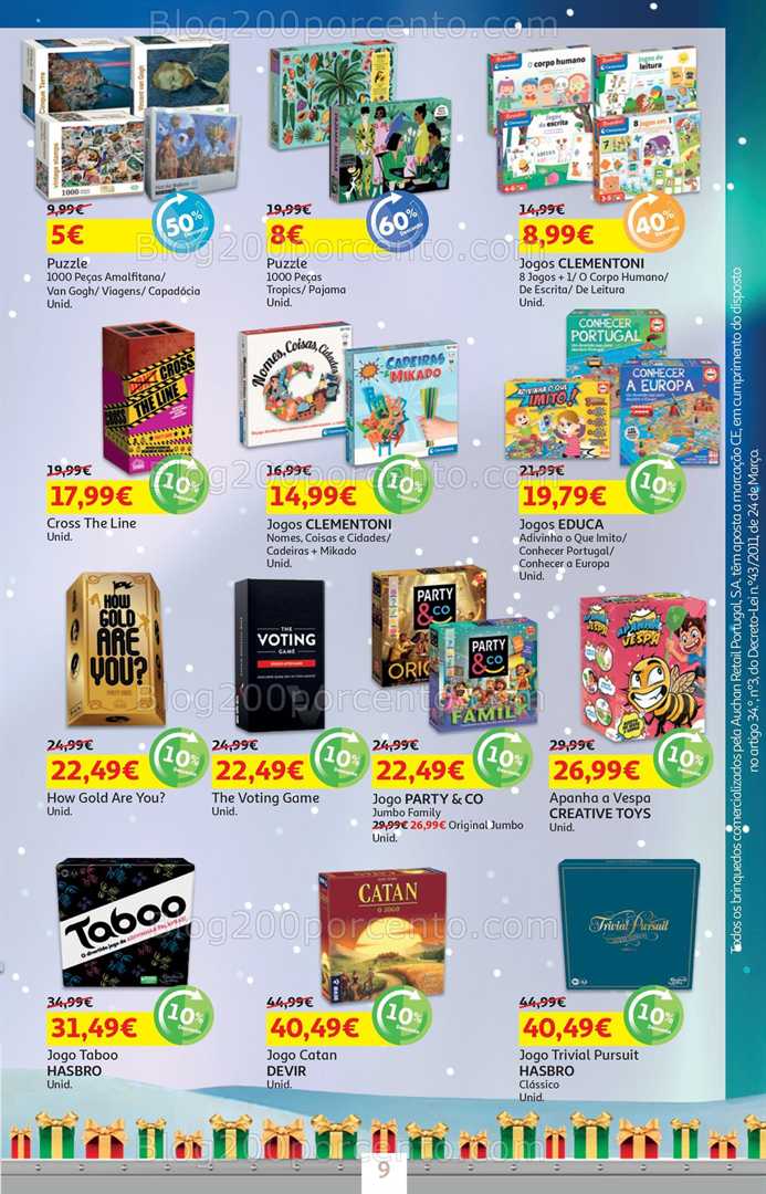 Antevisão Folheto AUCHAN Promoções de 18 novembro a 4 dezembro