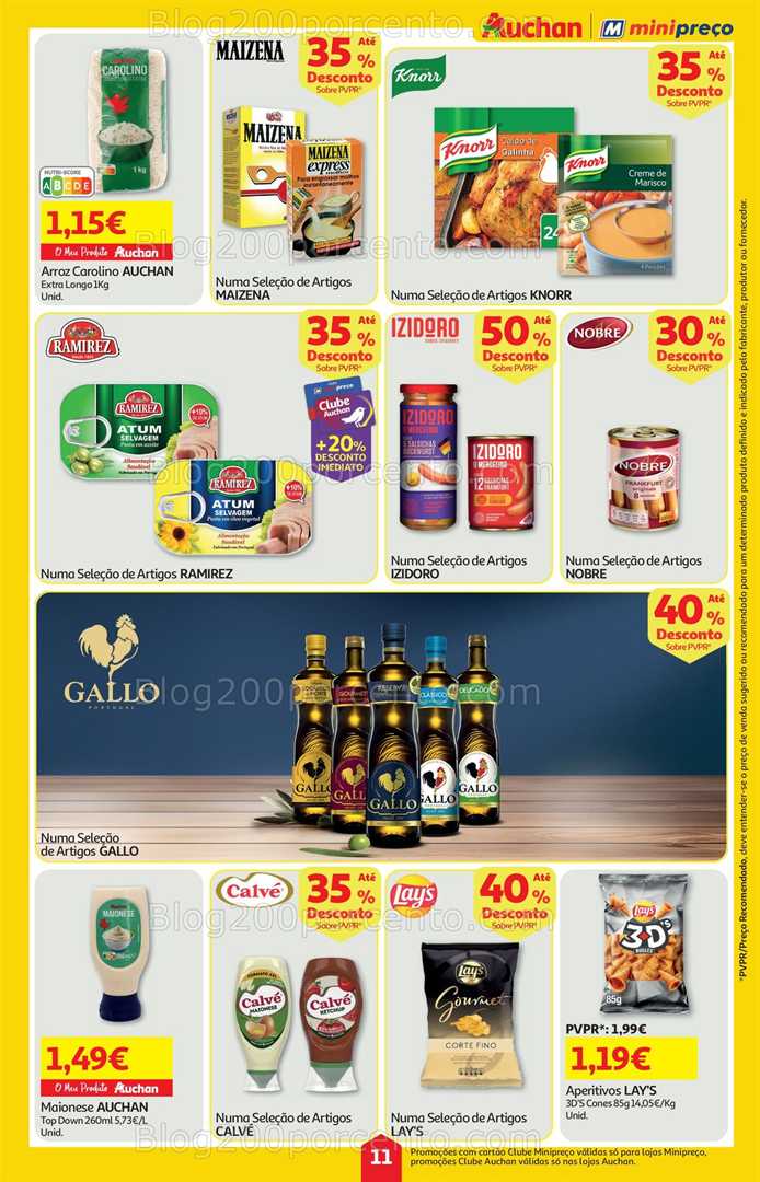 Antevisão Folheto MINIPREÇO - AUCHAN Promoções de 20 a 26 novembro