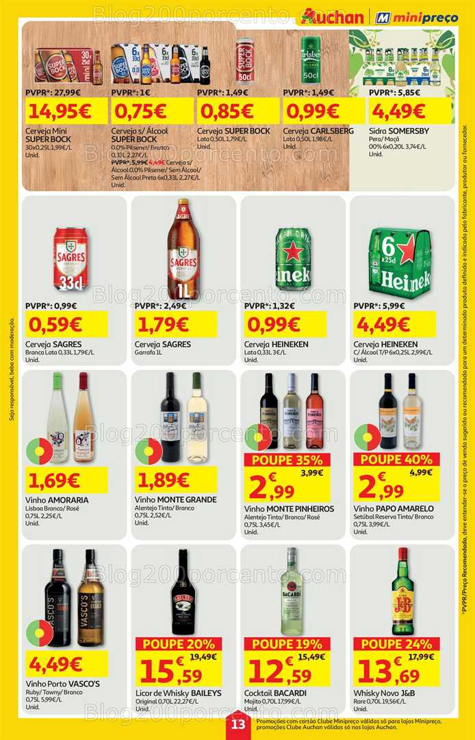 Antevisão Folheto MINIPREÇO - AUCHAN Promoções de 20 a 26 novembro