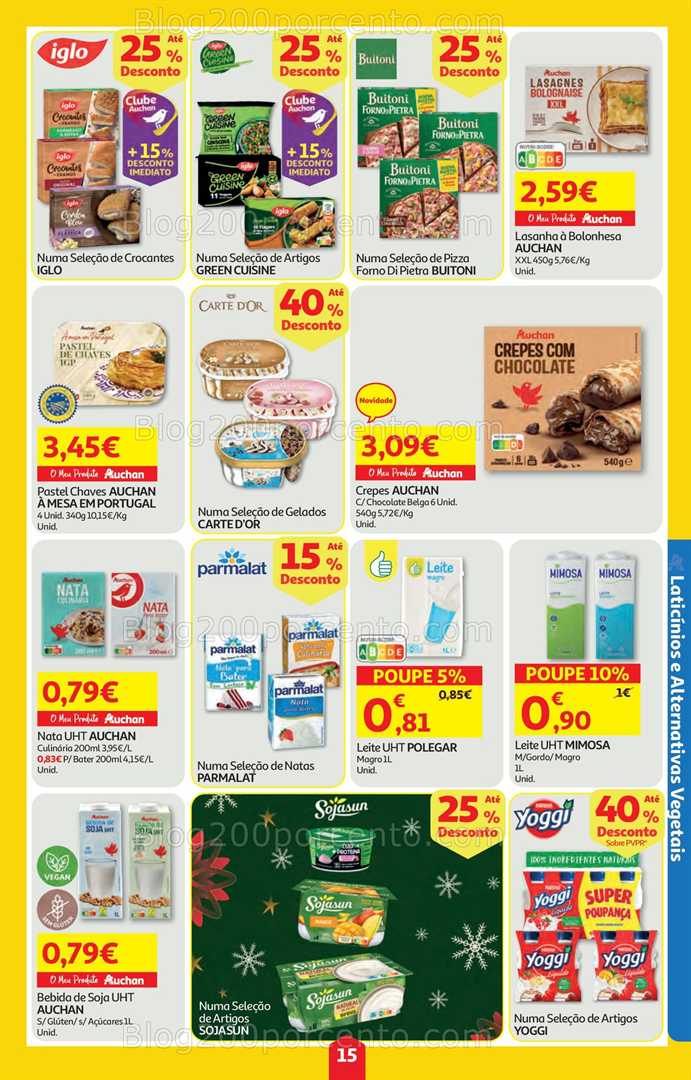 Antevisão Folheto AUCHAN Super Poupança Promoções de 27 novembro a 3 dezembro