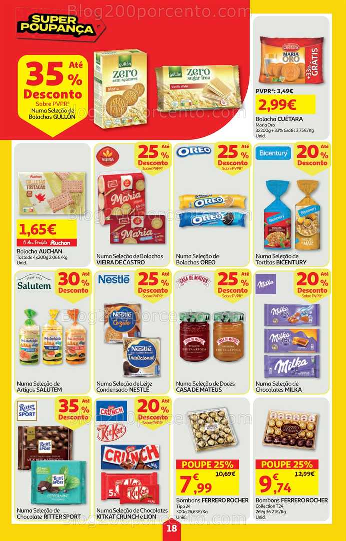 Antevisão Folheto AUCHAN Super Poupança Promoções de 27 novembro a 3 dezembro