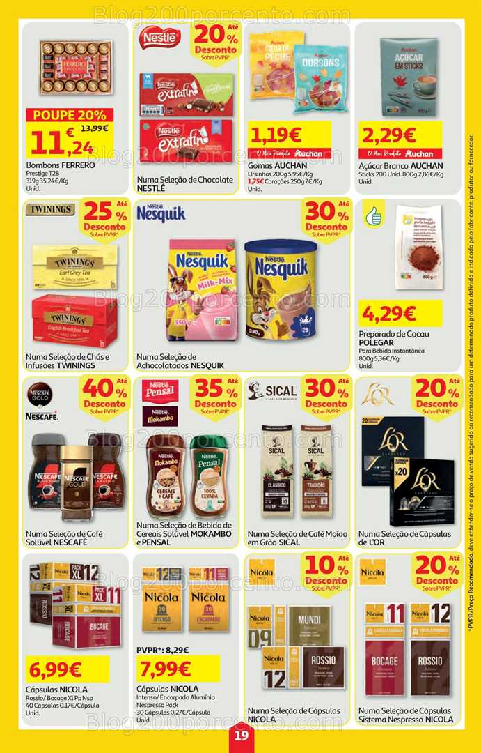 Antevisão Folheto AUCHAN Super Poupança Promoções de 27 novembro a 3 dezembro
