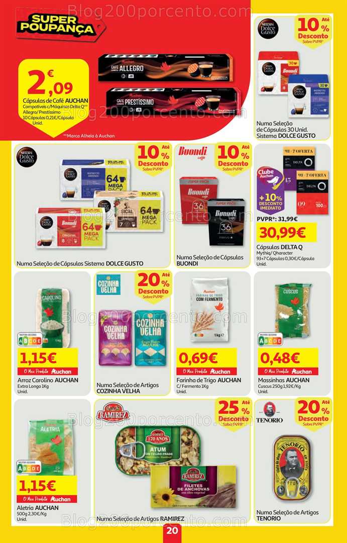 Antevisão Folheto AUCHAN Super Poupança Promoções de 27 novembro a 3 dezembro