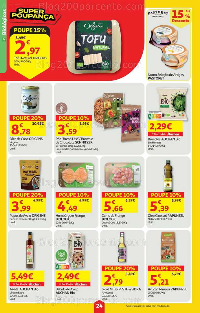 Antevisão Folheto AUCHAN Super Poupança Promoções de 27 novembro a 3 dezembro