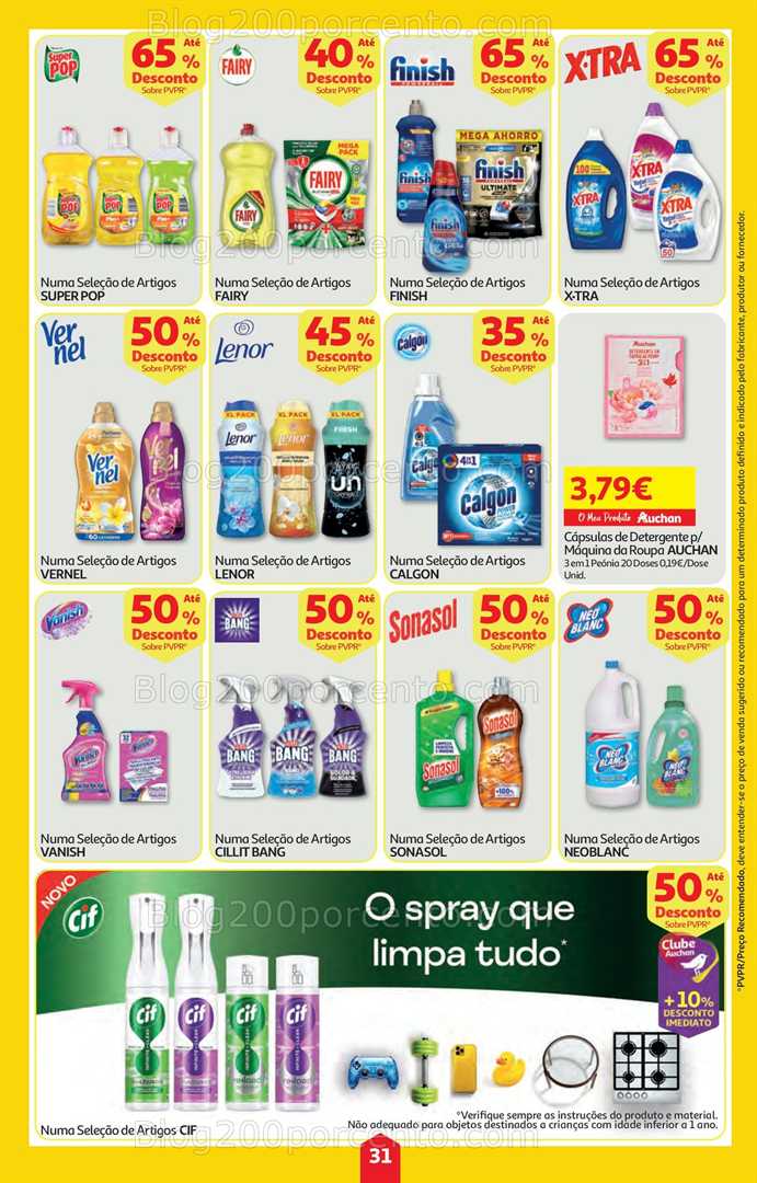Antevisão Folheto AUCHAN Super Poupança Promoções de 27 novembro a 3 dezembro