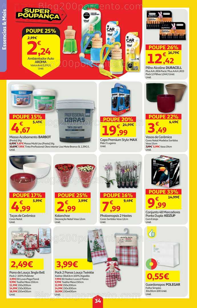 Antevisão Folheto AUCHAN Super Poupança Promoções de 27 novembro a 3 dezembro