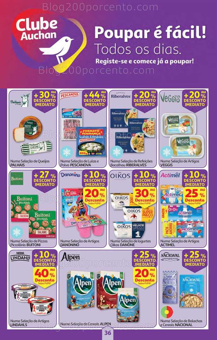 Antevisão Folheto AUCHAN Super Poupança Promoções de 27 novembro a 3 dezembro