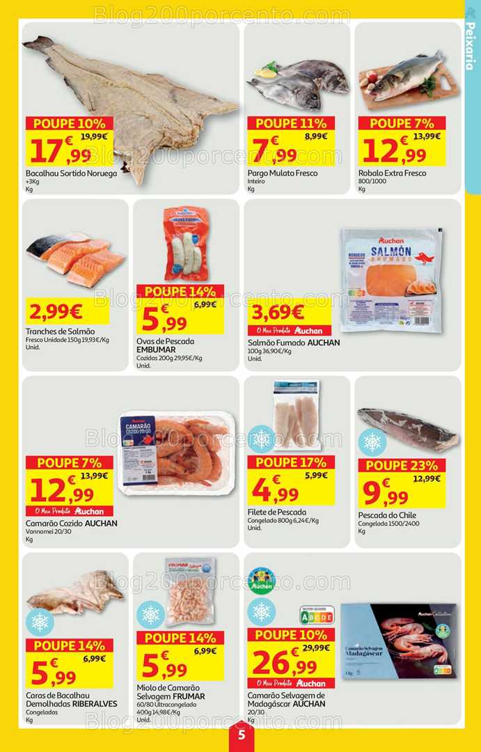 Antevisão Folheto AUCHAN Super Poupança Promoções de 27 novembro a 3 dezembro