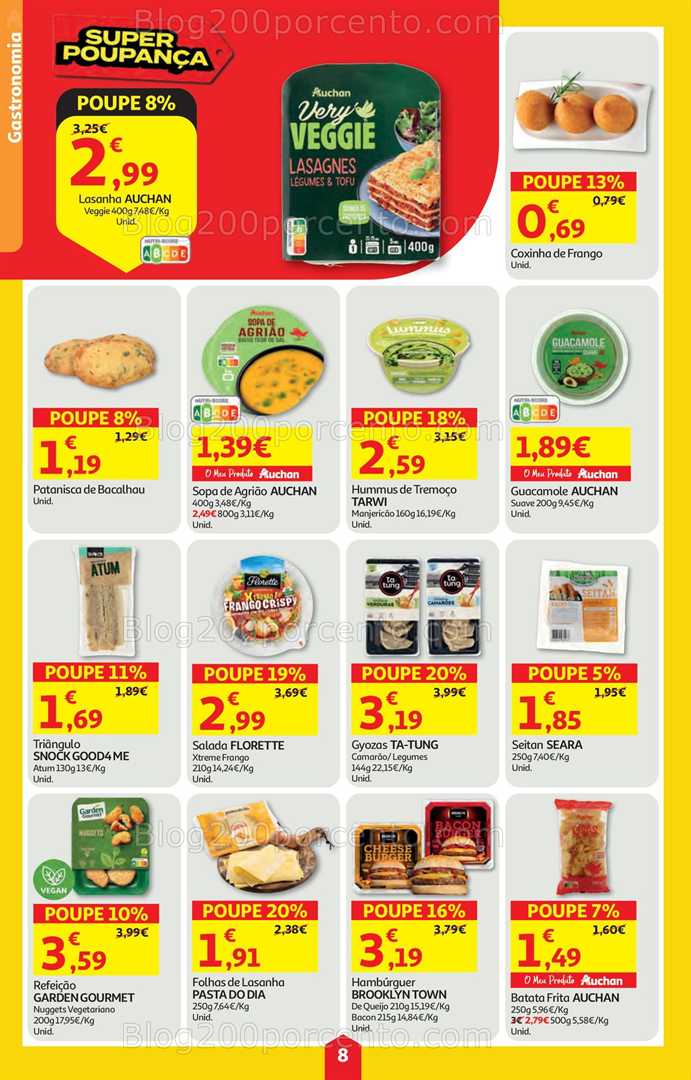 Antevisão Folheto AUCHAN Super Poupança Promoções de 27 novembro a 3 dezembro