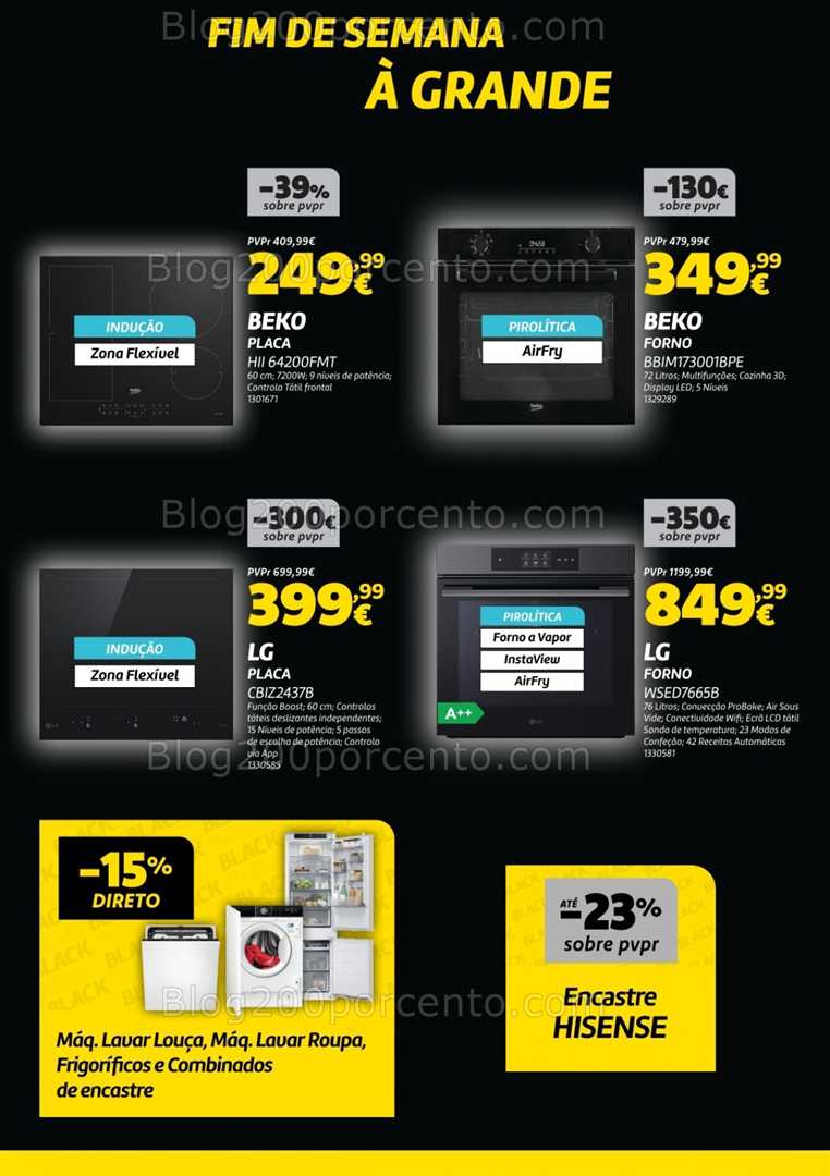 Antevisão Folheto RADIO POPULAR Black Friday Promoções Fim de Semana - 21 a 24 novembro