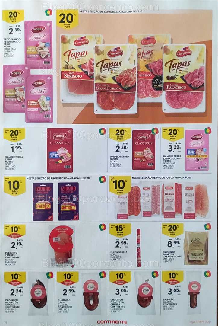 Antevisão Folheto CONTINENTE Promoções de 18 a 24 novembro