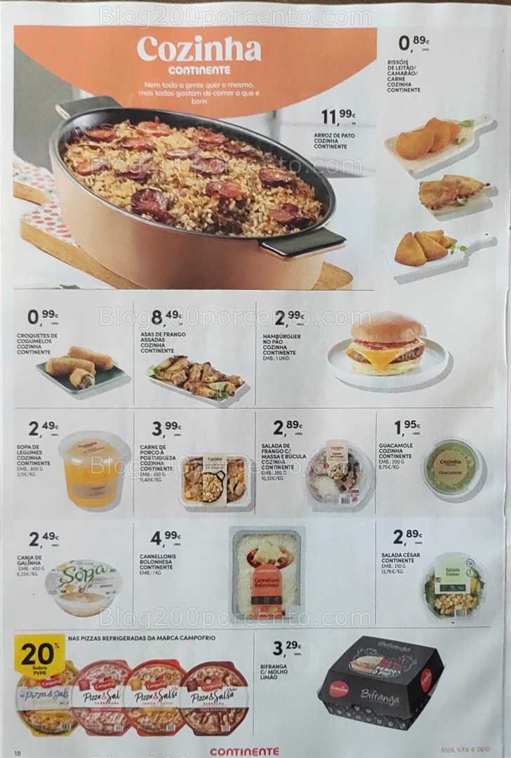 Antevisão Folheto CONTINENTE Promoções de 18 a 24 novembro