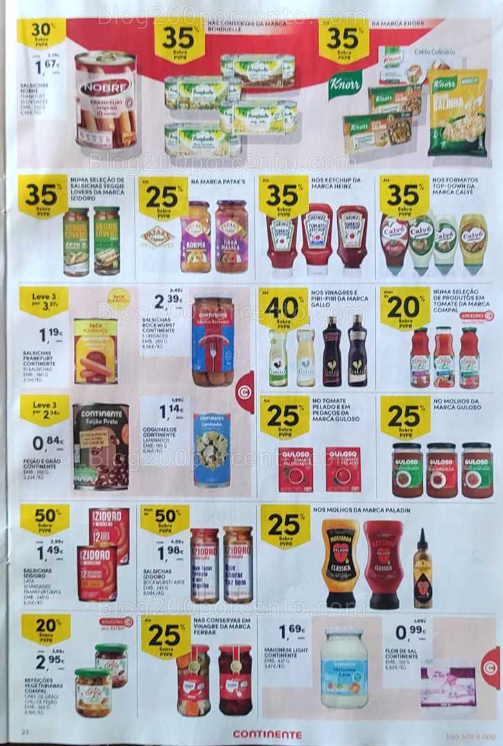 Antevisão Folheto CONTINENTE Promoções de 18 a 24 novembro