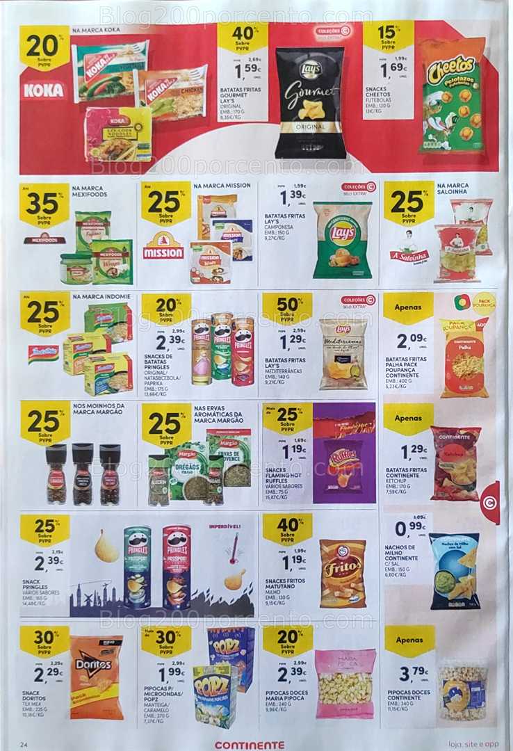 Antevisão Folheto CONTINENTE Promoções de 18 a 24 novembro