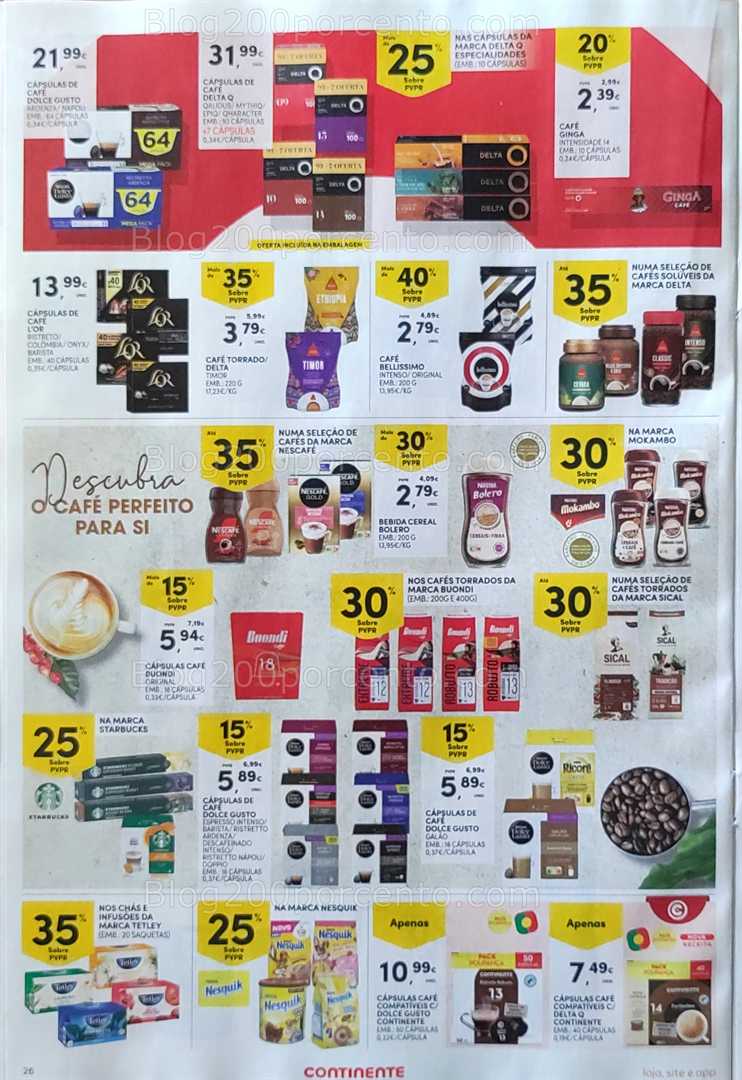 Antevisão Folheto CONTINENTE Promoções de 18 a 24 novembro