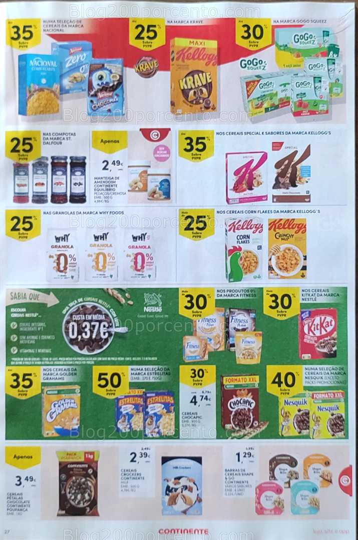 Antevisão Folheto CONTINENTE Promoções de 18 a 24 novembro