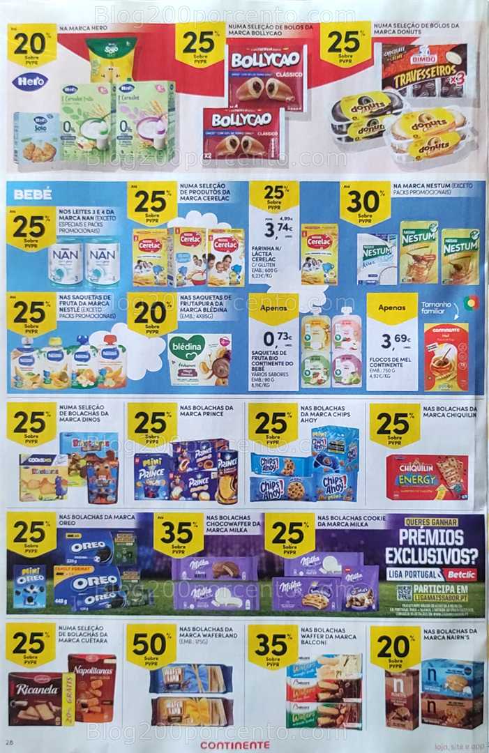 Antevisão Folheto CONTINENTE Promoções de 18 a 24 novembro